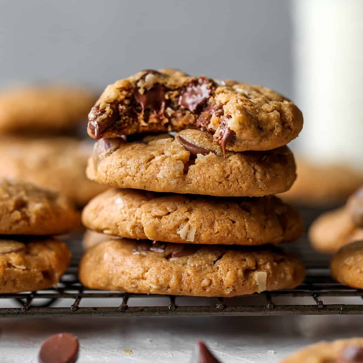 Peanut Butter Oat Cookies